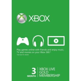 Microsoft Xbox Live GOLD 3 hónapos előfizetés