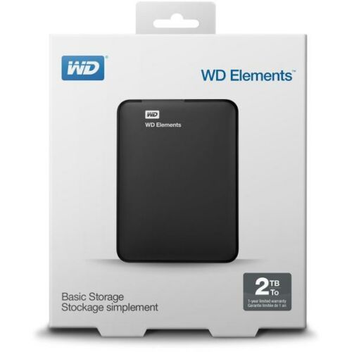 Western Digital Elements Portable 2.5 2TB USB 3.0 