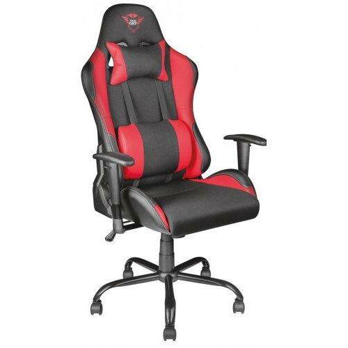 Trust Gamer szék - GXT 707R Resto (vörös; állítható dőlés/magasság; kartámasz; PU+szövet; max.150kg-ig)